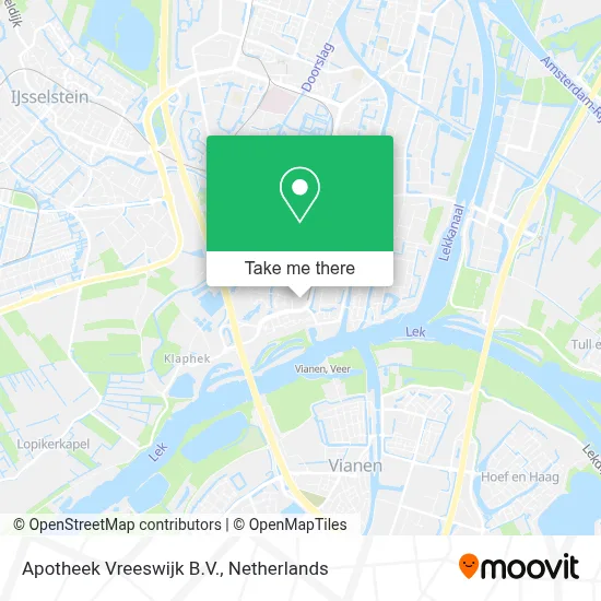 Apotheek Vreeswijk B.V. map