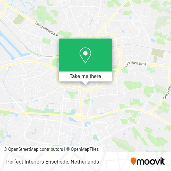 Perfect Interiors Enschede map