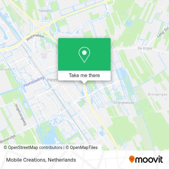Mobile Creations map