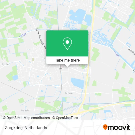 Zorgkring map