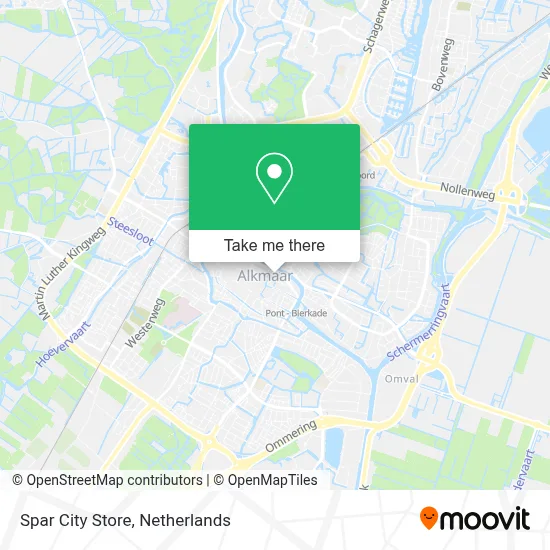 Spar City Store map