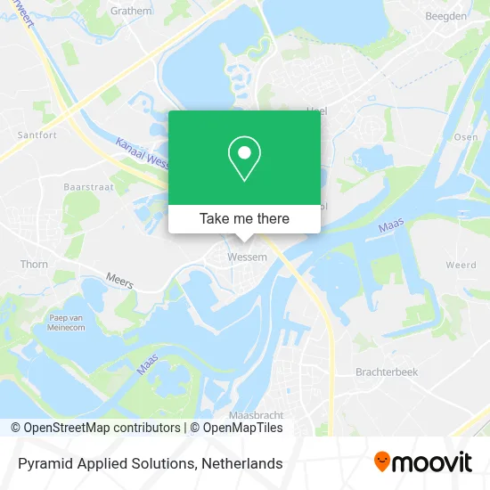 Pyramid Applied Solutions map