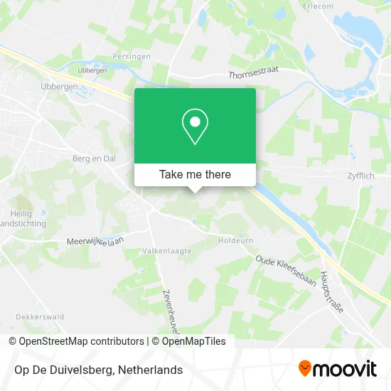 Op De Duivelsberg map