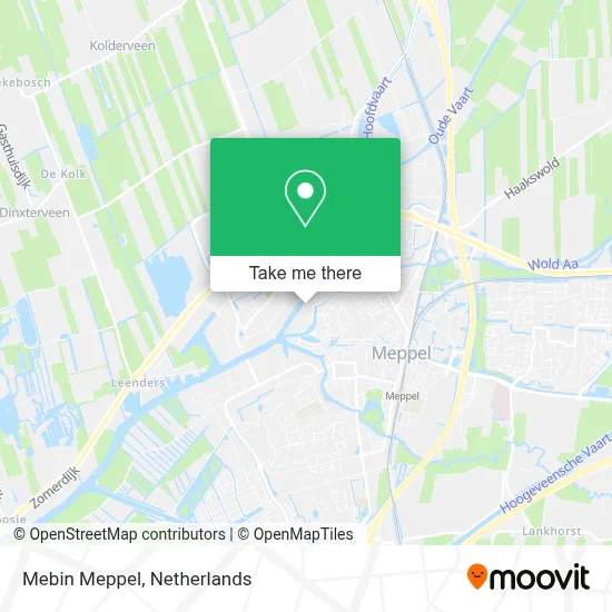 Mebin Meppel map