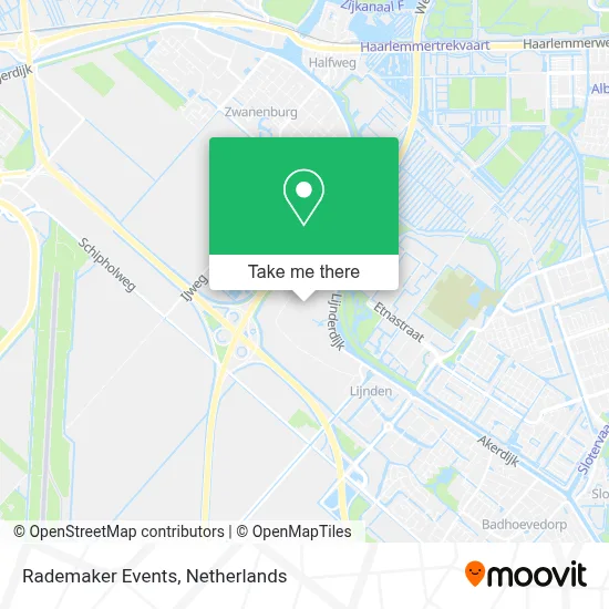 Rademaker Events Karte