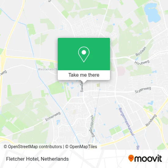 Fletcher Hotel map