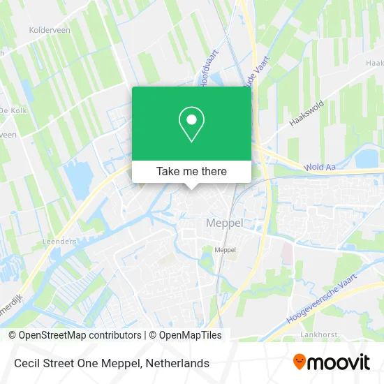 Cecil Street One Meppel map