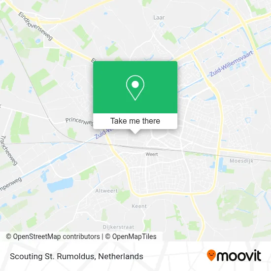 Scouting St. Rumoldus map