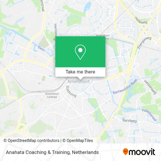 Anahata Coaching & Training map