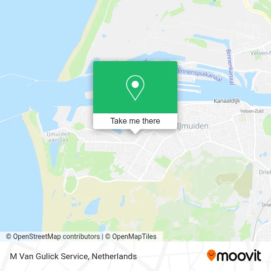 M Van Gulick Service map
