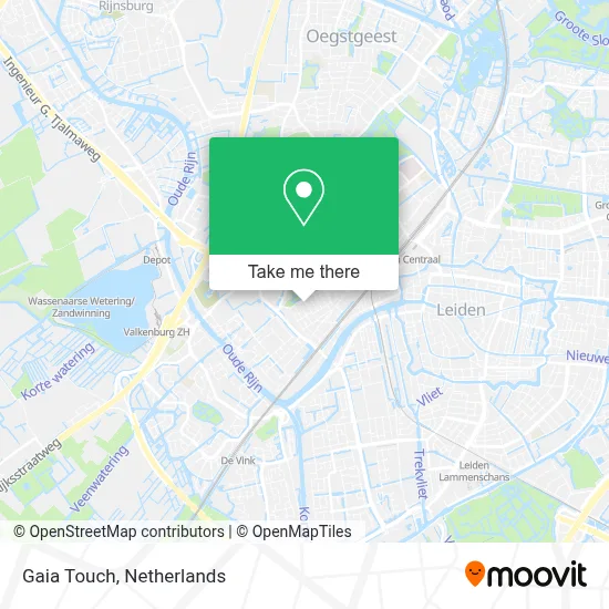 Gaia Touch map