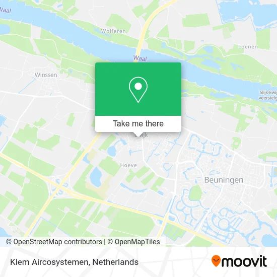Klem Aircosystemen map