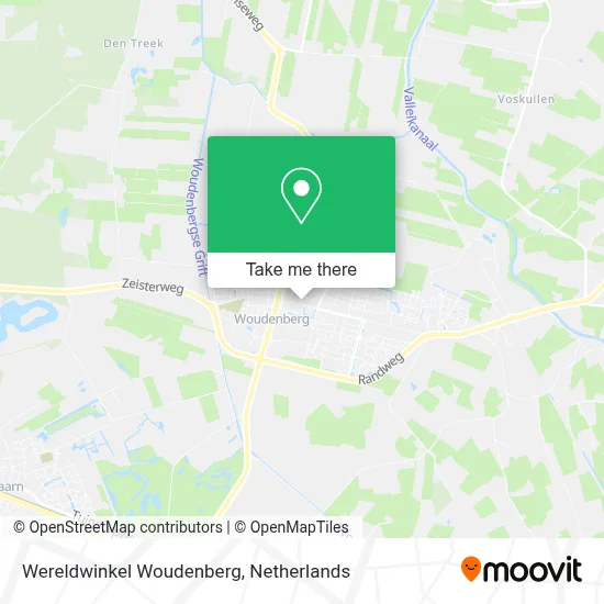 Wereldwinkel Woudenberg map