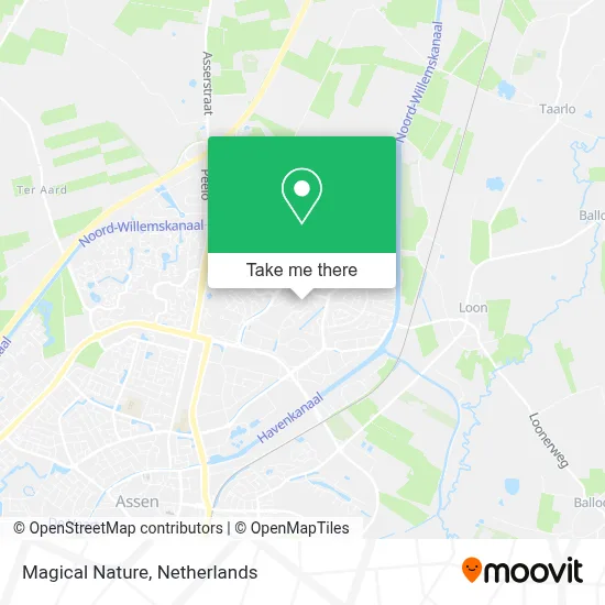 Magical Nature map