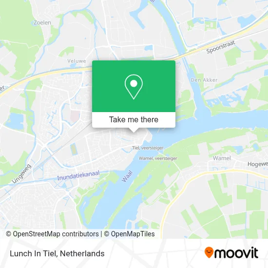 Lunch In Tiel map