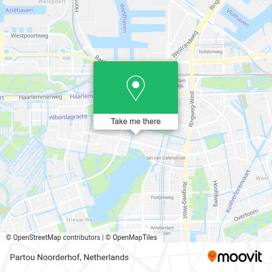 Partou Noorderhof map