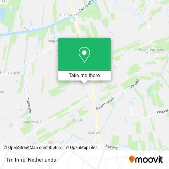 Tm Infra map