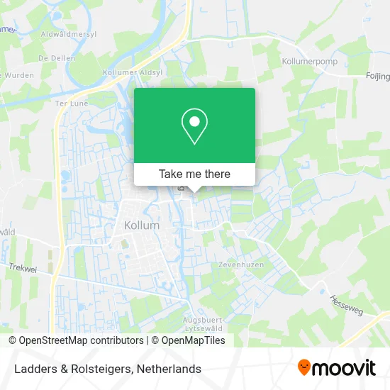 Ladders & Rolsteigers map