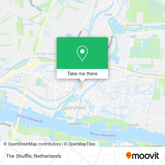The Shuffle map