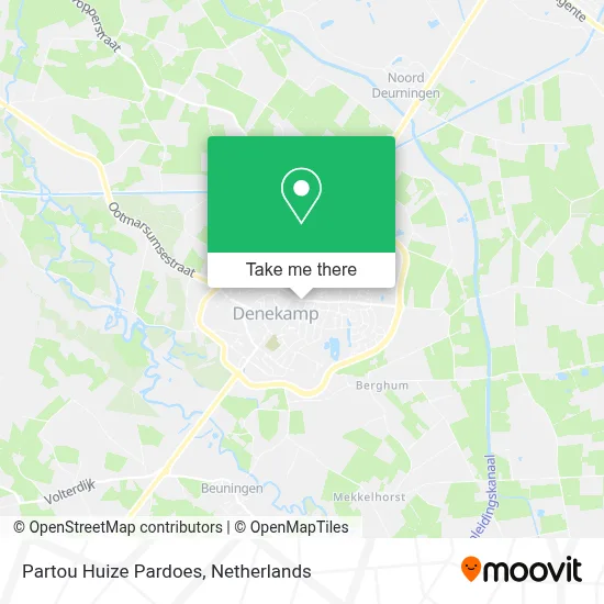 Partou Huize Pardoes map