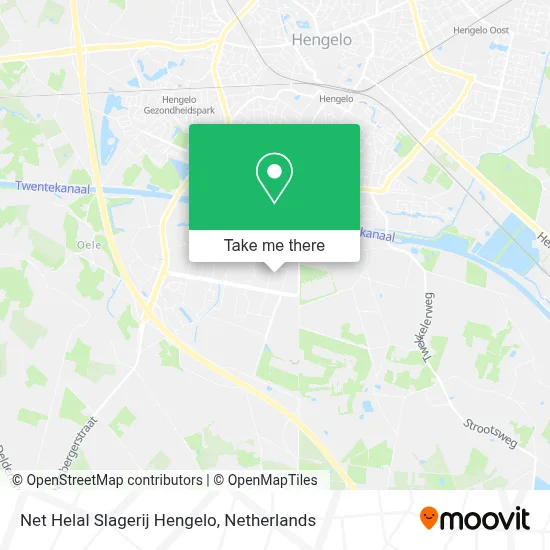 Net Helal Slagerij Hengelo map