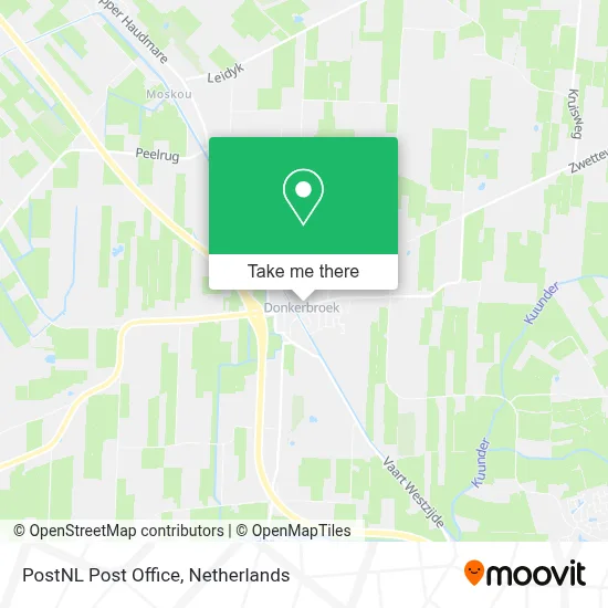 Postnl Postkantoor map