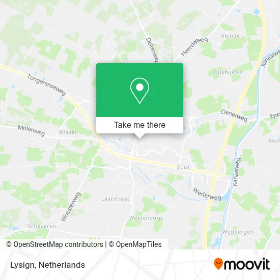Lysign map