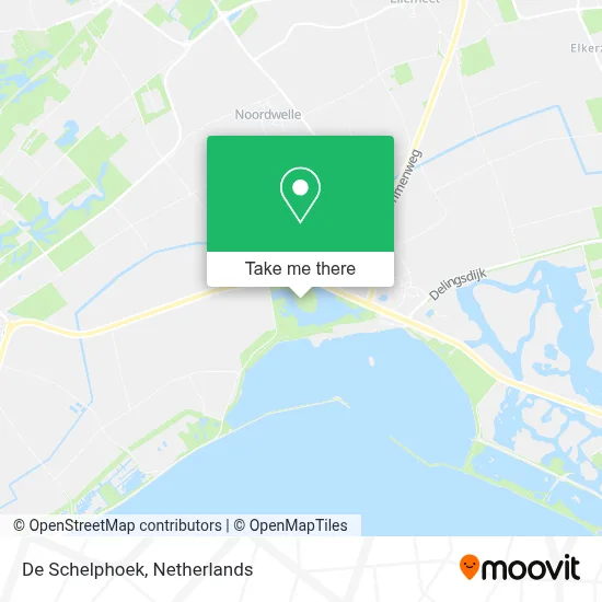 De Schelphoek map