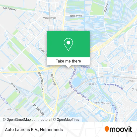 Auto Laurens B.V. map