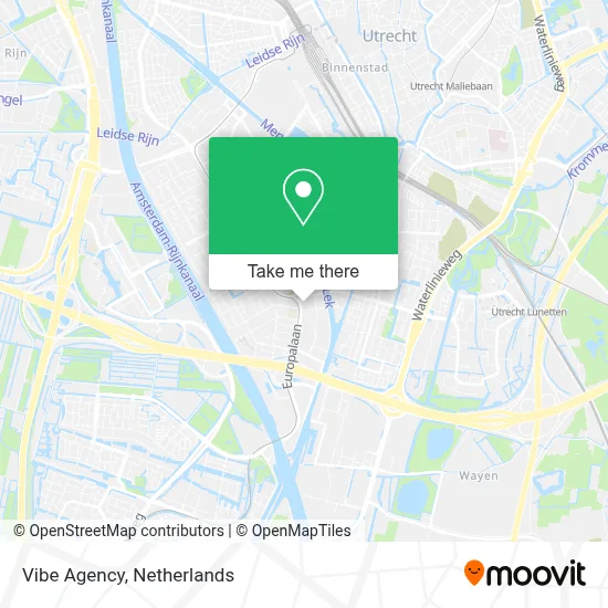 Vibe Agency map