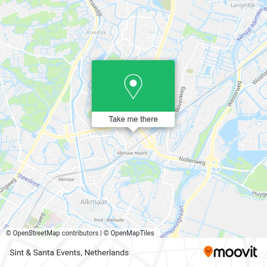 Sint & Santa Events map