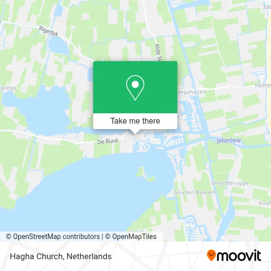 Hagha Church map
