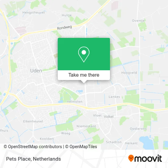 Pets Place map