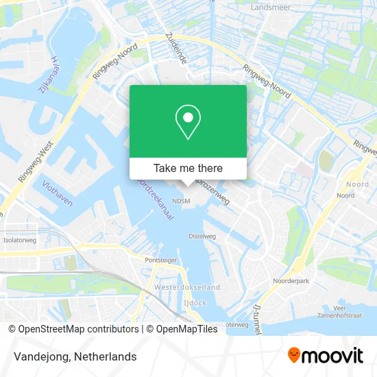 Vandejong map