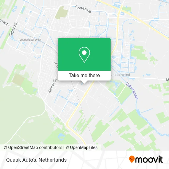 Quaak Auto's map