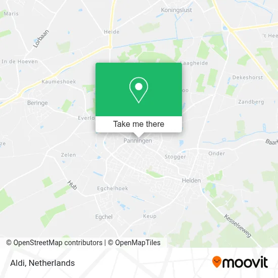 Aldi map