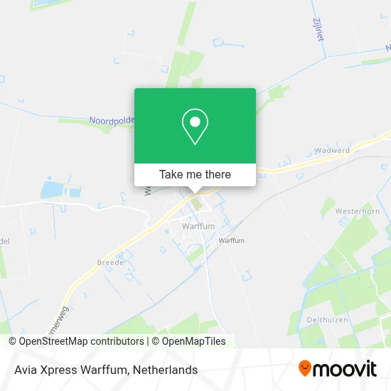 Avia Xpress Warffum map