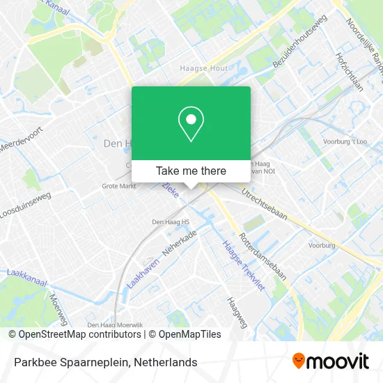 Parkbee Spaarneplein map