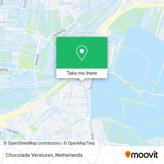Chocolade Versturen map