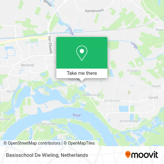 Basisschool De Wieling map