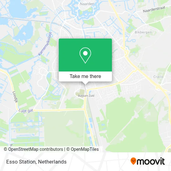 Esso Station map