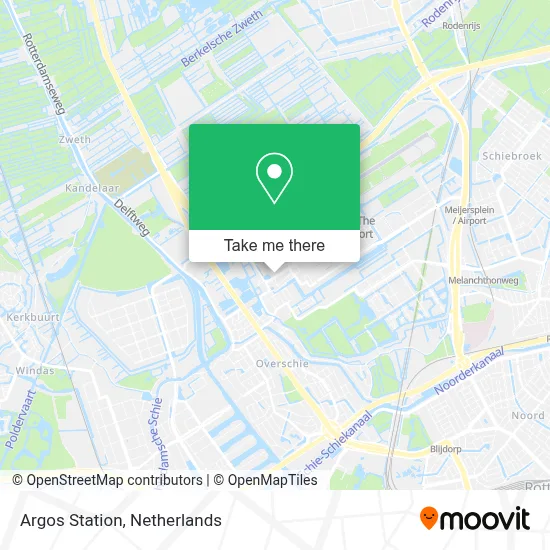 Argos Station map