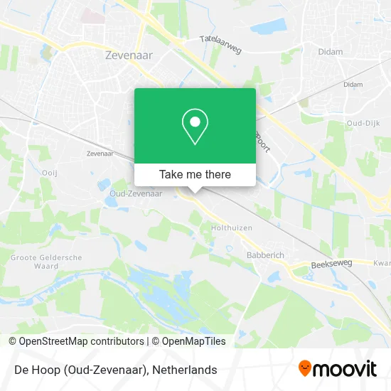 De Hoop (Oud-Zevenaar) map
