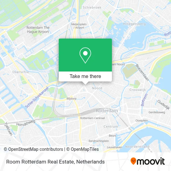 Room Rotterdam Real Estate map