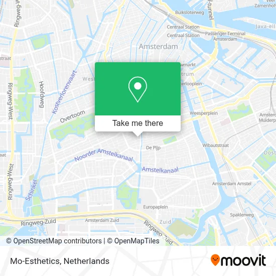 Mo-Esthetics map