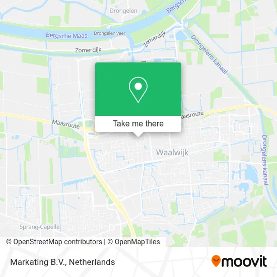 Markating B.V. map