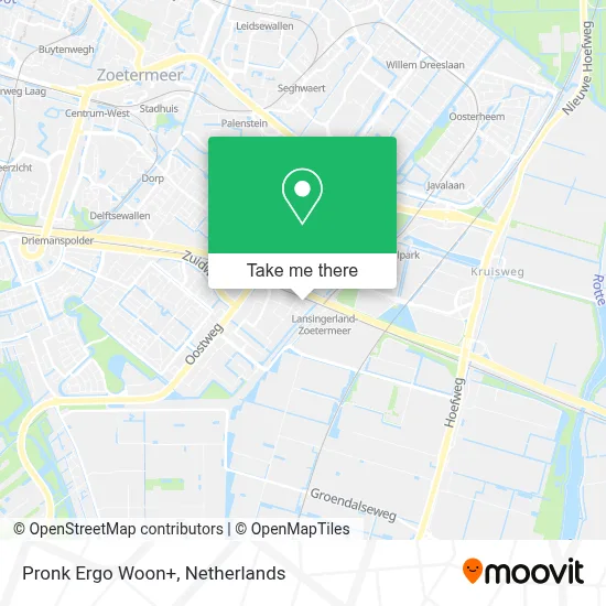 Pronk Ergo Woon+ map