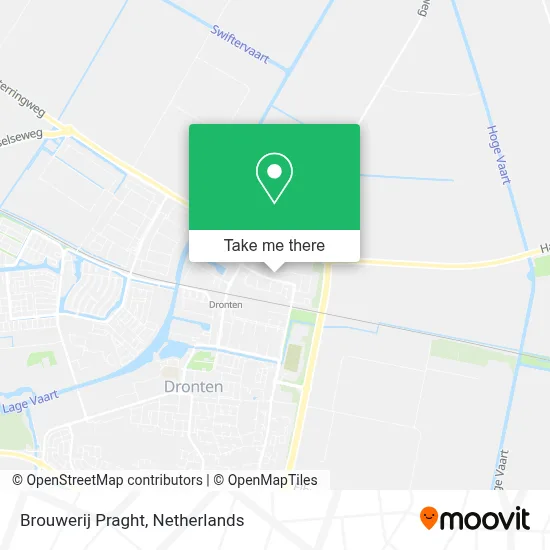 Brouwerij Praght map