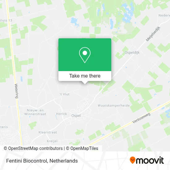 Fentini Biocontrol map