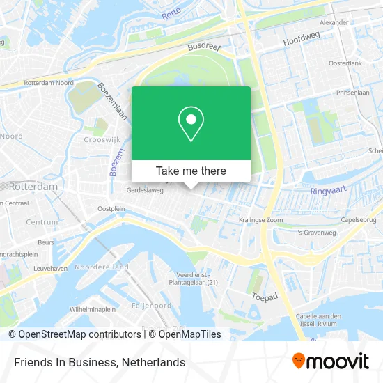 Friends In Business map